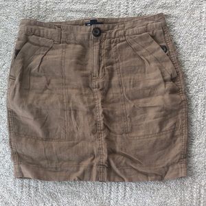 SOLD Gap 100% Linen Skirt